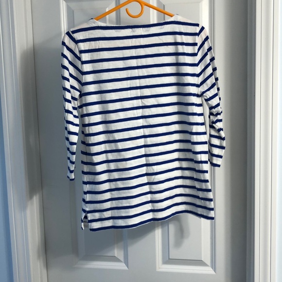 J. crew factory striped top size medium - Picture 4 of 8